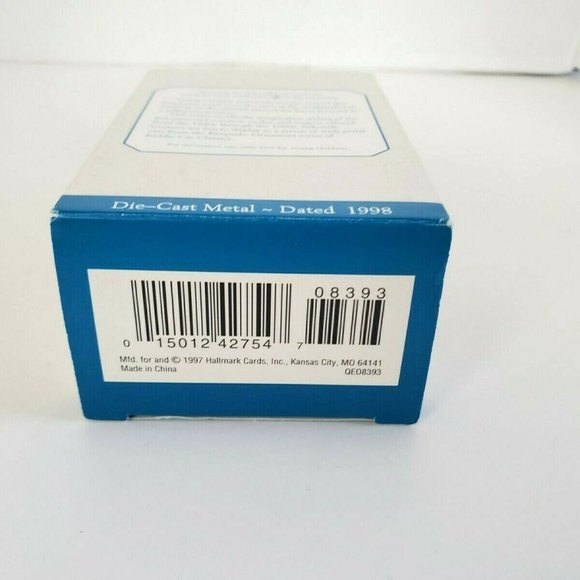 1998 Hallmark Keepsake Ornament 1939 Mobo Horse Holiday Collector's Series NIB - Picture 7 of 7